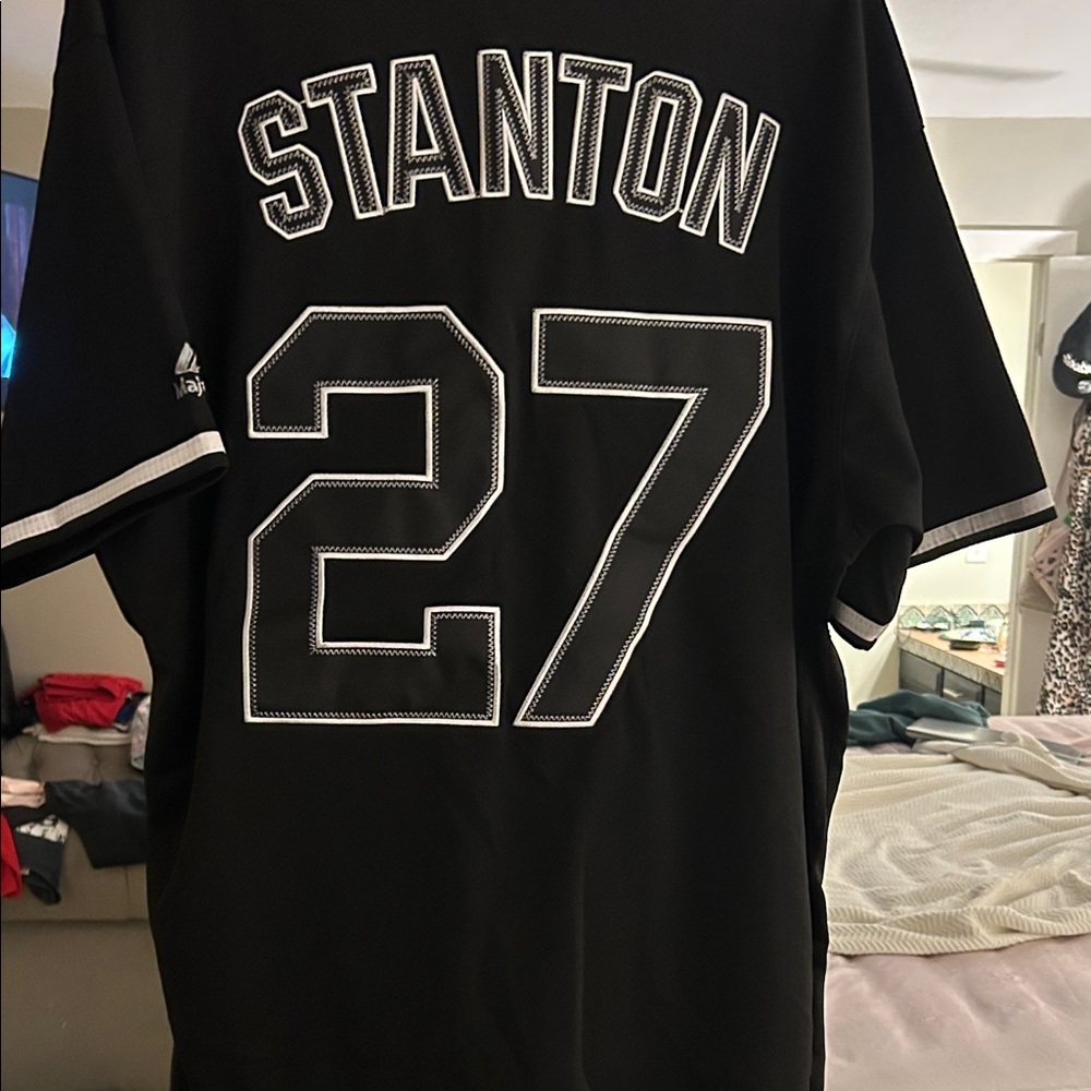 Adidas Black Men's Jersey with White Details